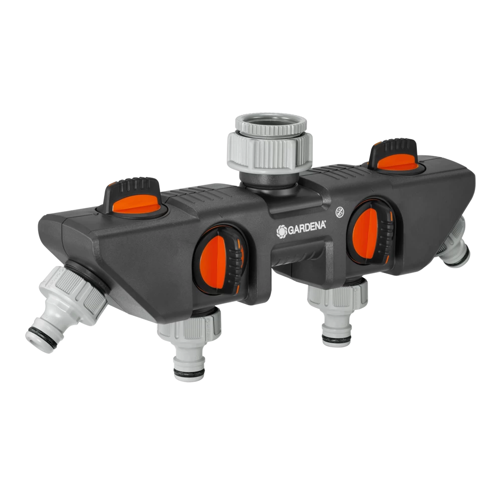 4-weg Waterverdeler - Gardena 1 4-weg Waterverdeler - Gardena