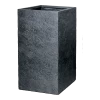 Plantenbak Arizona Cubihi - L33 X B33 X H70cm - Donkergrijs