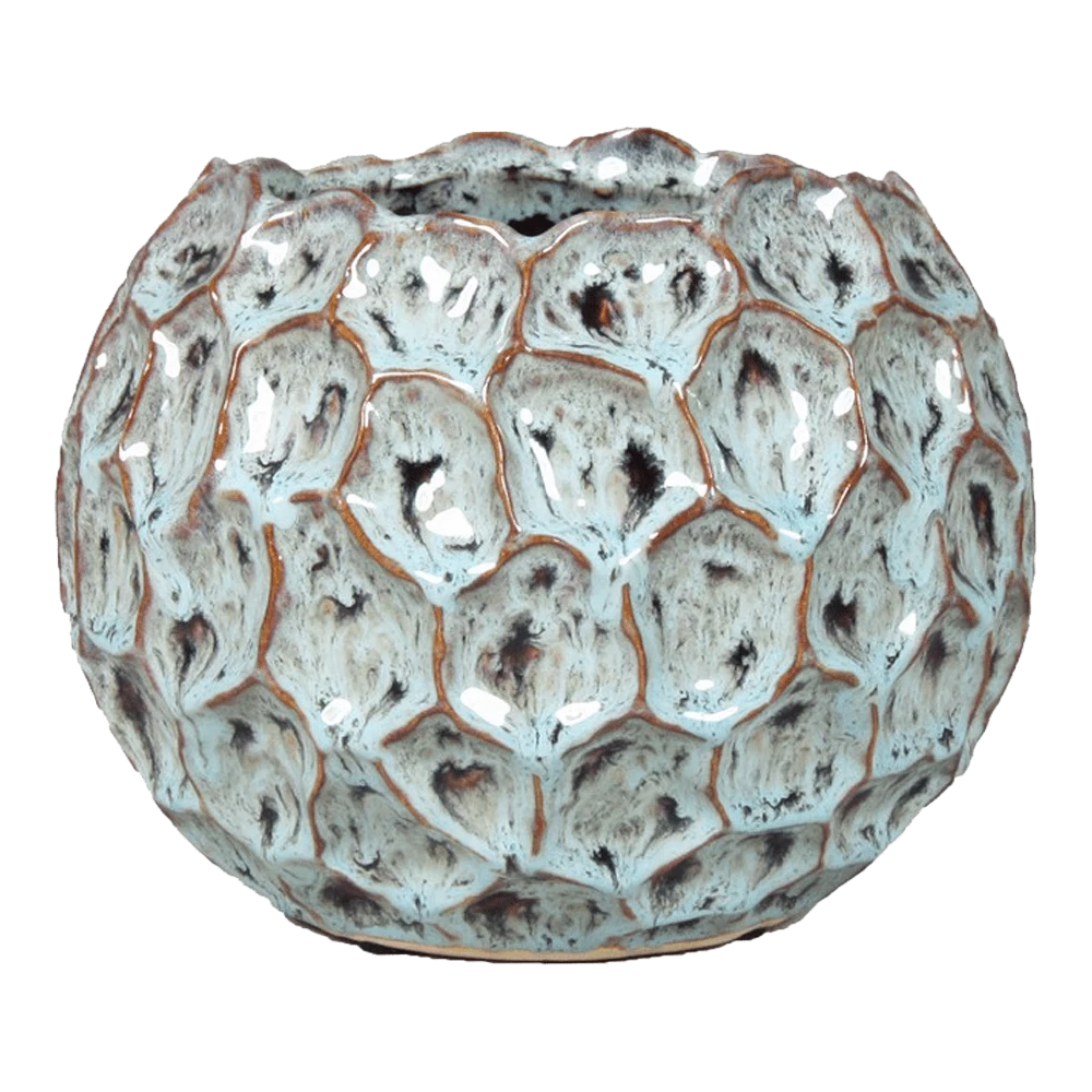 Bloempot Brussel - D26 X H22cm - Groen 1 Bloempot Brussel - D26 X H22cm - Groen