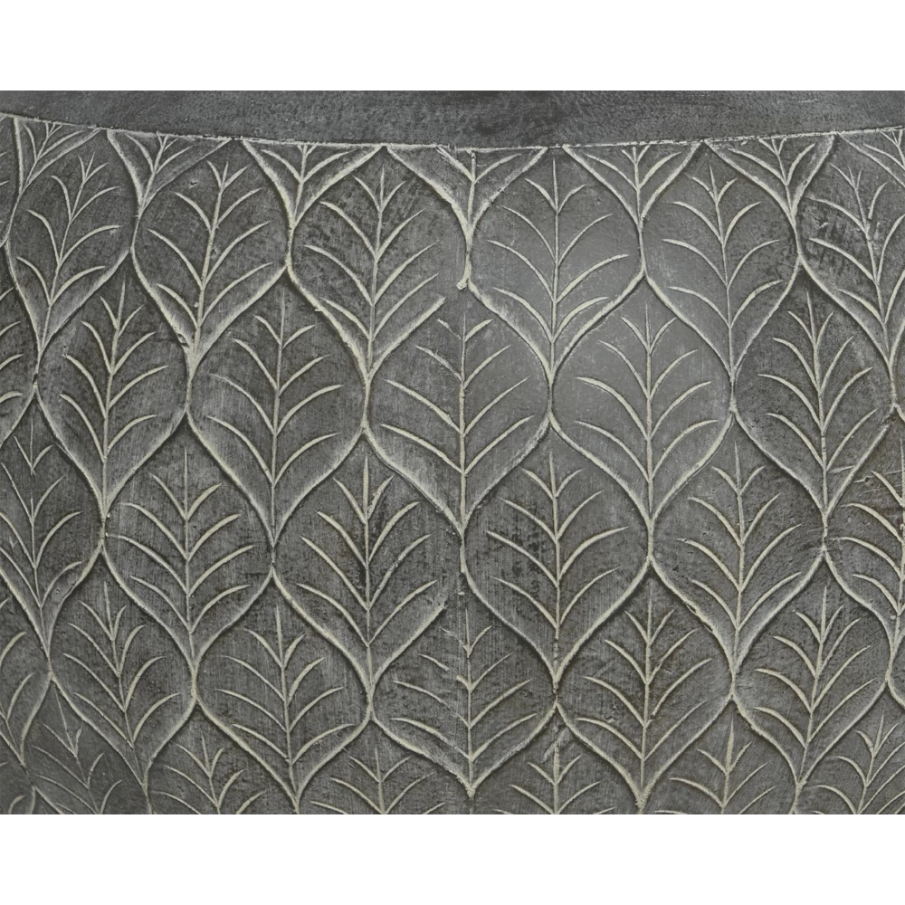 Bloempot Ella - D36 X H27,5cm - Grijs 3 Bloempot Ella - D36 X H27,5cm - Grijs - Afbeelding 3