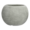 Bloempot Ella - D55 X H38cm - Lichtgrijs
