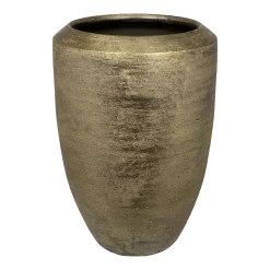 Bloempot Kos Hoog - D23 X H35cm - Goud