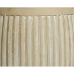 Bloempot Laura - D23 X H23cm - Beige -Groene Tuin Verkoop bloempot laura beige bloempot 3