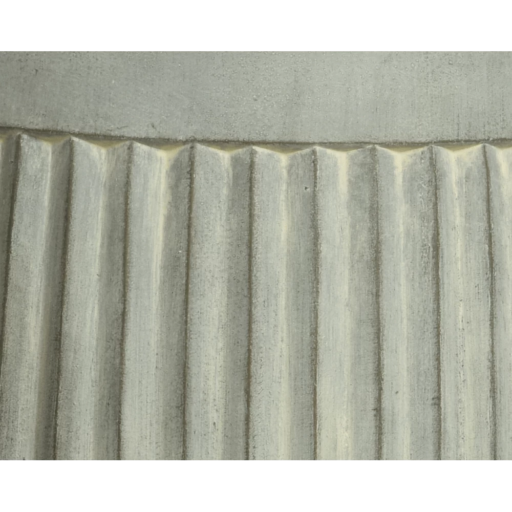 Bloempot Laura - D43 X H43cm - Grijs 2 Bloempot Laura - D43 X H43cm - Grijs - Afbeelding 2