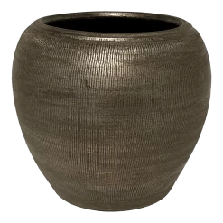 Bloempot Phoenix - D39 X H36cm - Zilver