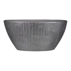 Bloempot Mira Ovaal - L73 X B17 X H36cm - Antraciet