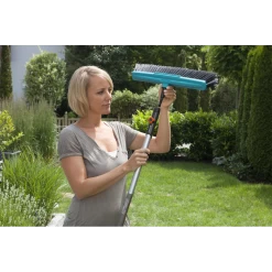 Combisysteem Straatbezem Met Schraper - Gardena -Groene Tuin Verkoop combisysteem straatbezem met schraper gardena 6 6