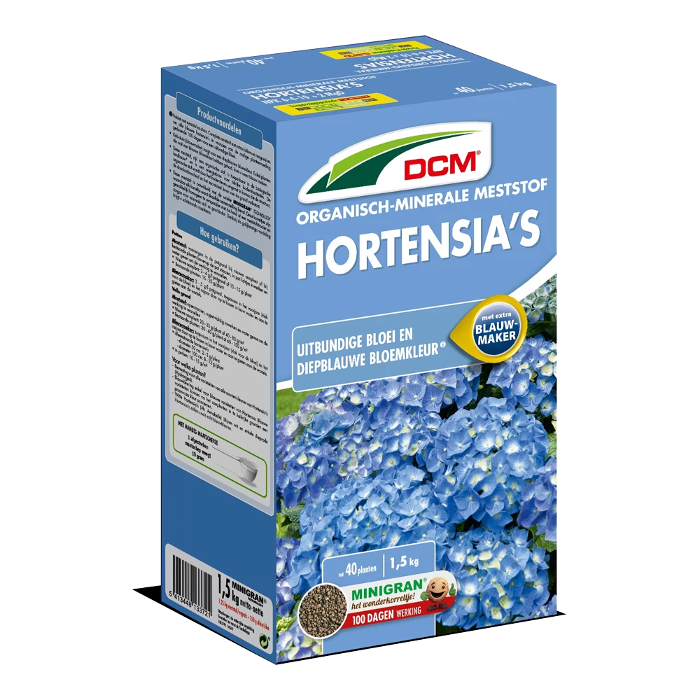DCM Meststof Hortensia's - 1,5kg - Tuinplanten Voeding 1 DCM Meststof Hortensia's - 1,5kg - Tuinplanten Voeding