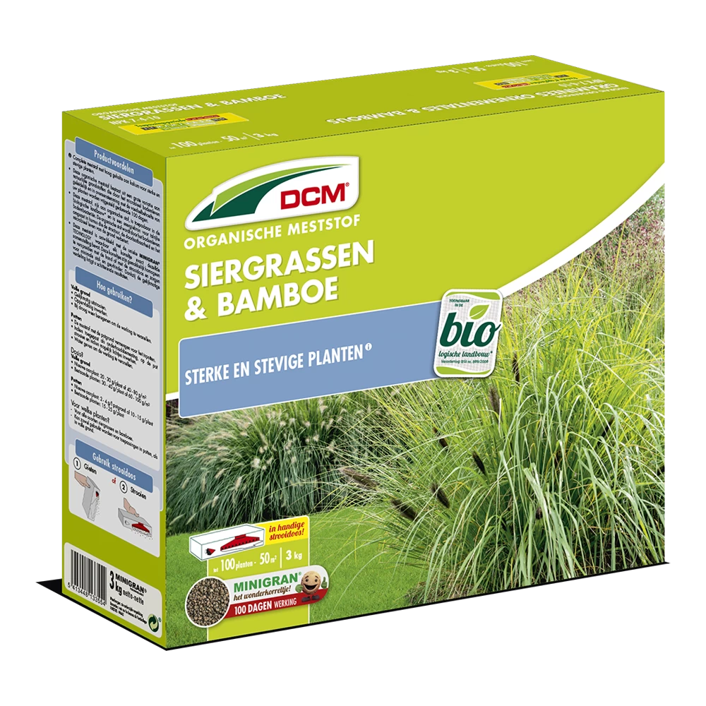 DCM Meststof Siergrassen & Bamboe - 3kg - Tuinplanten Voeding 1 DCM Meststof Siergrassen & Bamboe - 3kg - Tuinplanten Voeding