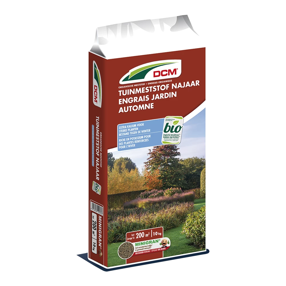 DCM Tuinmeststof Najaar - 10kg - Tuinplanten Voeding 1 DCM Tuinmeststof Najaar - 10kg - Tuinplanten Voeding