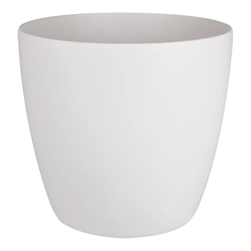 Bloempot Elho Brussels Rond 40cm - Met Wielen - Wit 1 Bloempot Elho Brussels Rond 40cm - Met Wielen - Wit