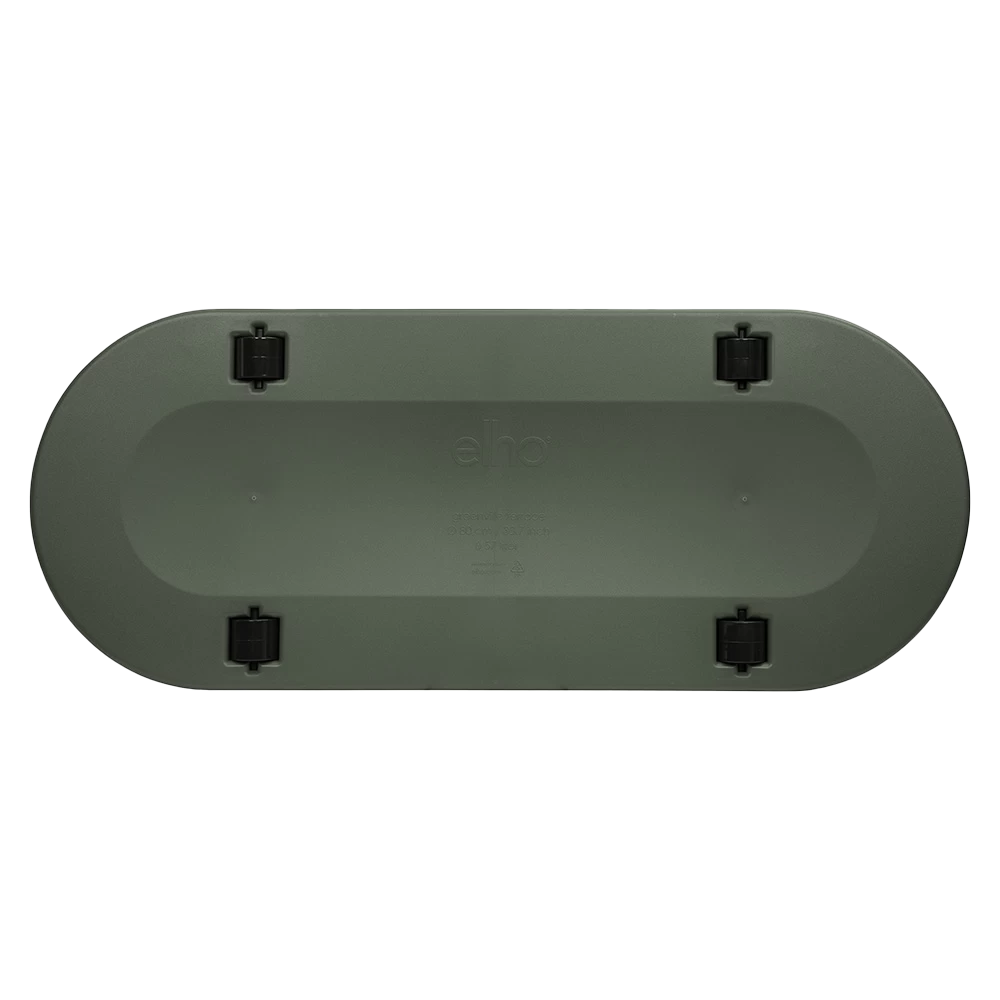 Bloembak Elho Greenville Terrace 80cm - Met Wielen - Bladgroen 5 Bloembak Elho Greenville Terrace 80cm - Met Wielen - Bladgroen - Afbeelding 5