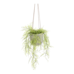 Hangpot Resa - D18,5 X H17cm - Lichtgrijs 8 Hangpot Resa - D18,5 X H17cm - Lichtgrijs -Groene Tuin Verkoop hangpot resa d18 5 x h17cm lichtgrijs hangpot 4 1