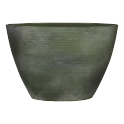 Bloempot Lester Ovaal - L40 X B20 X H27cm - Groen