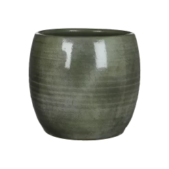 Bloempot Lester - D28 X H26cm - Groen