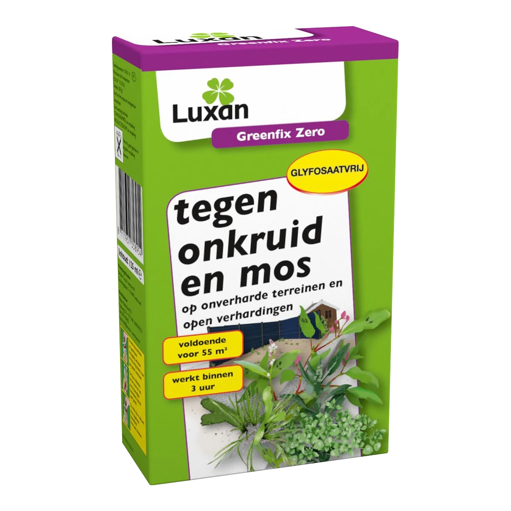 Luxan Greenfix Zero 125ml Glyfosaatvrij Concentraat - Onkruid En Aanslag 1 Luxan Greenfix Zero 125ml Glyfosaatvrij Concentraat - Onkruid En Aanslag