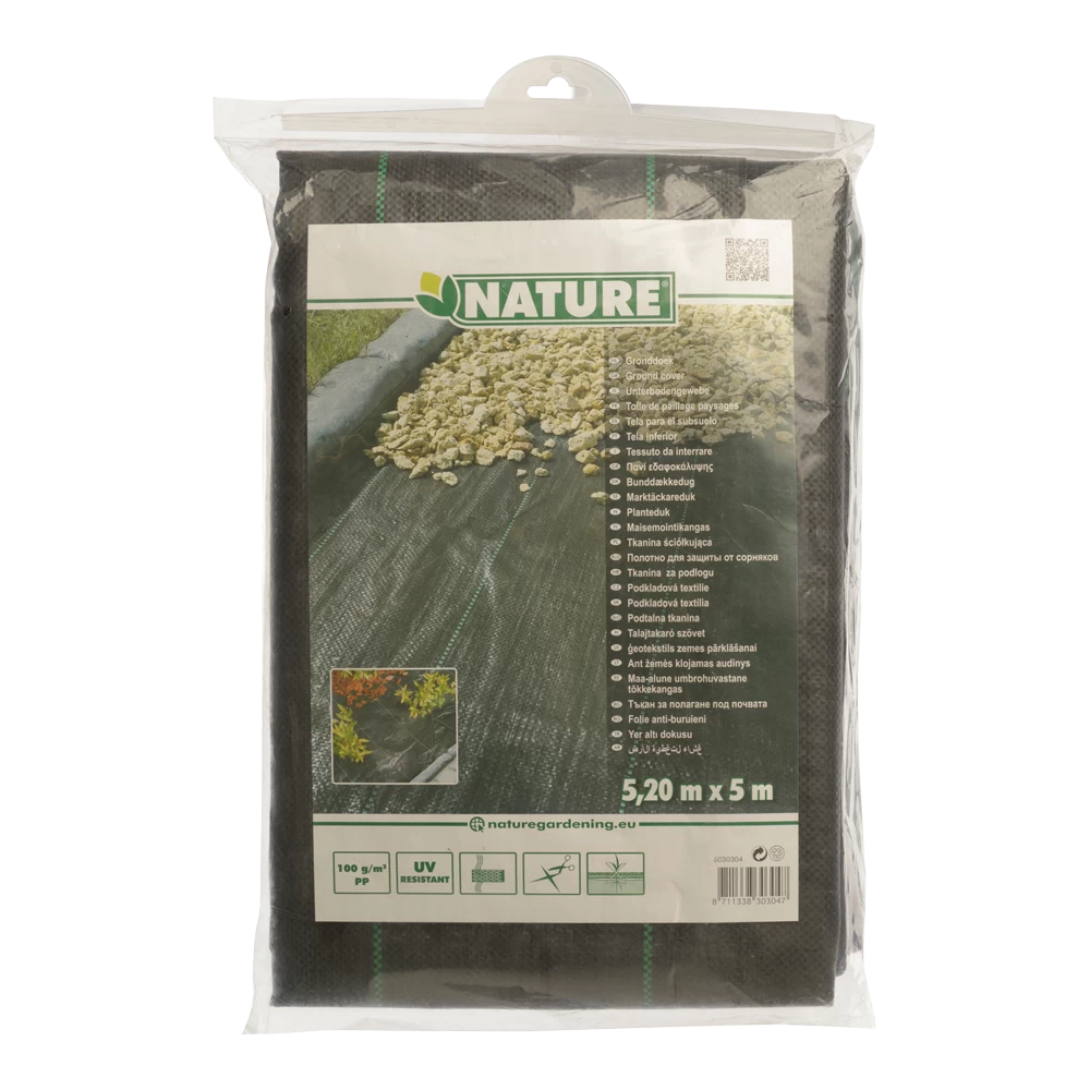 Nature - Gronddoek Zwart 5,20x5m 5 Nature - Gronddoek Zwart 5,20x5m - Afbeelding 5