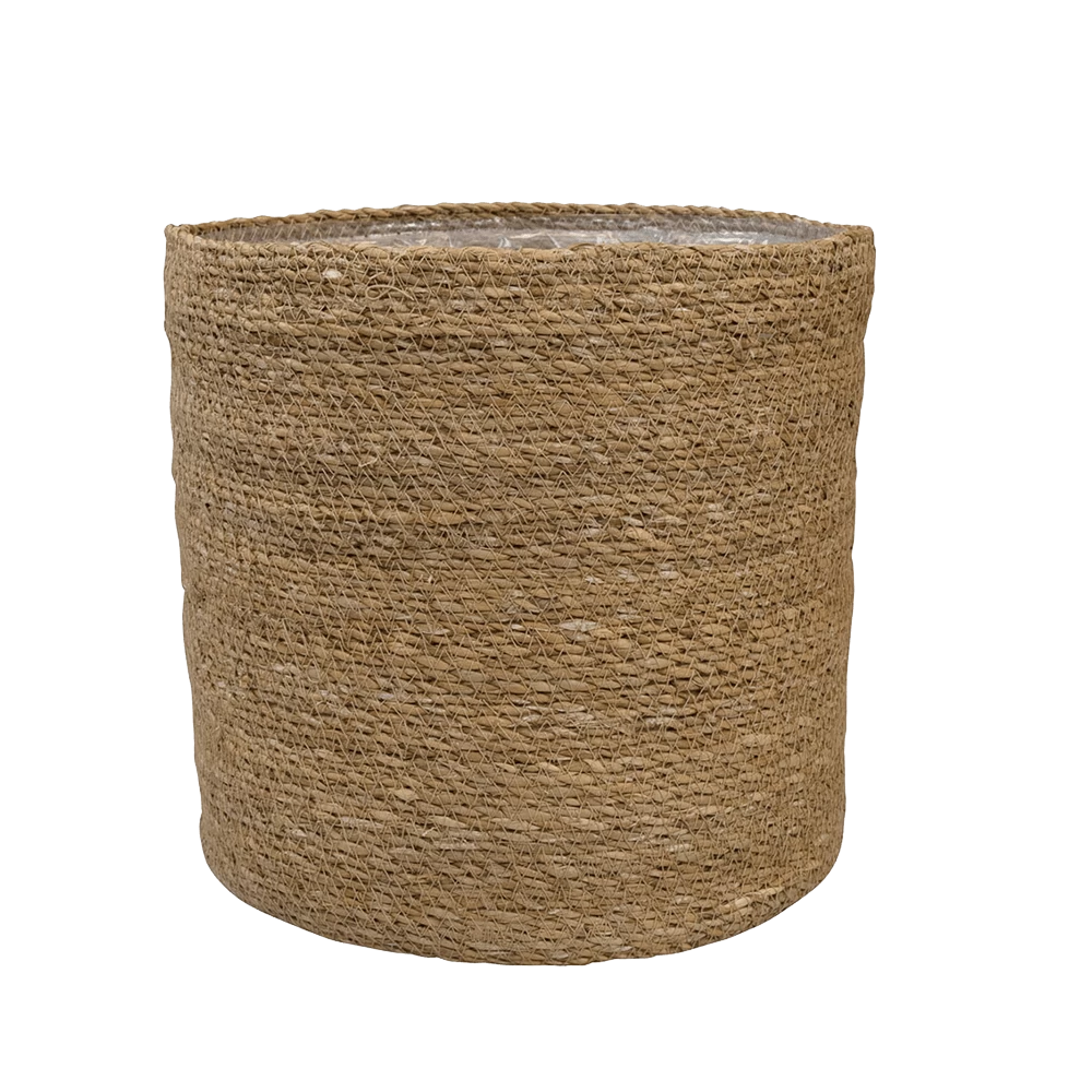 Plantenmand Stef - D33 X H33cm - Naturel 1 Plantenmand Stef - D33 X H33cm - Naturel