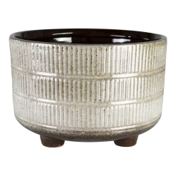 Plantenschaal Denise - D21 X H14cm - Off White