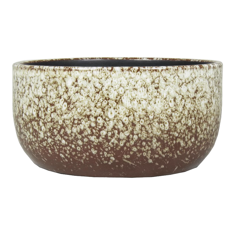 Plantenschaal Sepp - D28 X H13cm - Wit 1 Plantenschaal Sepp - D28 X H13cm - Wit