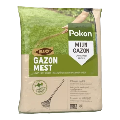 Pokon Bio Gazonmest 5kg Voor 75mu00b2 - Gazonmeststof