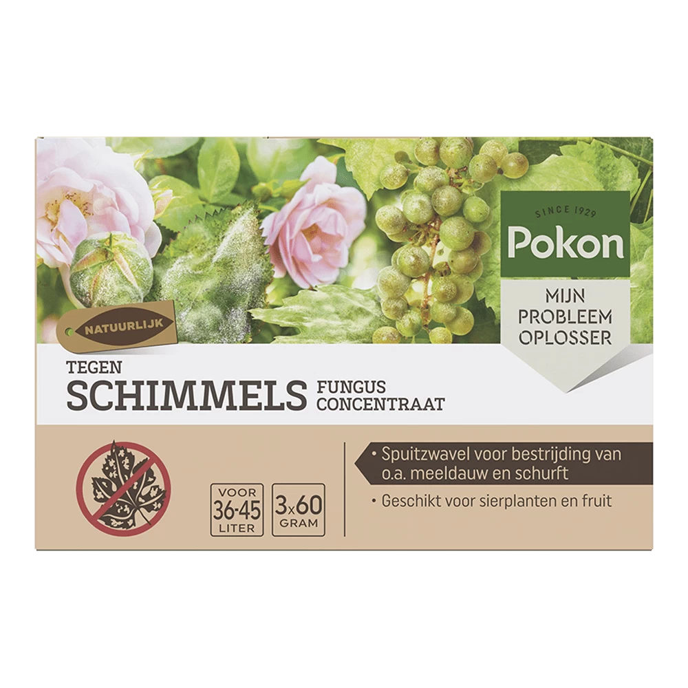 Pokon Tegen Schimmels Fungus Concentraat 180gr - Schimmels 1 Pokon Tegen Schimmels Fungus Concentraat 180gr - Schimmels