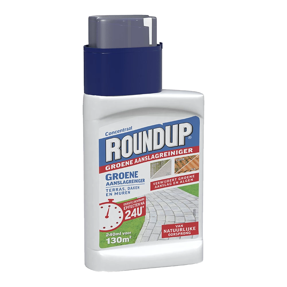 ROUNDUPu00ae Groene Aanslagreiniger Concentraat 240ml - Onkruid En Aanslag 1 ROUNDUPu00ae Groene Aanslagreiniger Concentraat 240ml - Onkruid En Aanslag