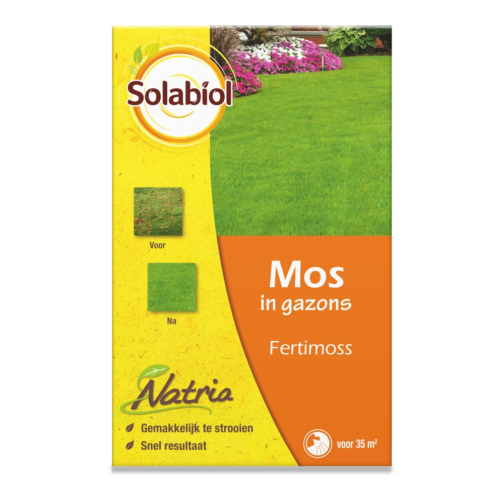 Solabiol Fertimoss 2,8 Kg - Onkruid En Aanslag 1 Solabiol Fertimoss 2,8 Kg - Onkruid En Aanslag