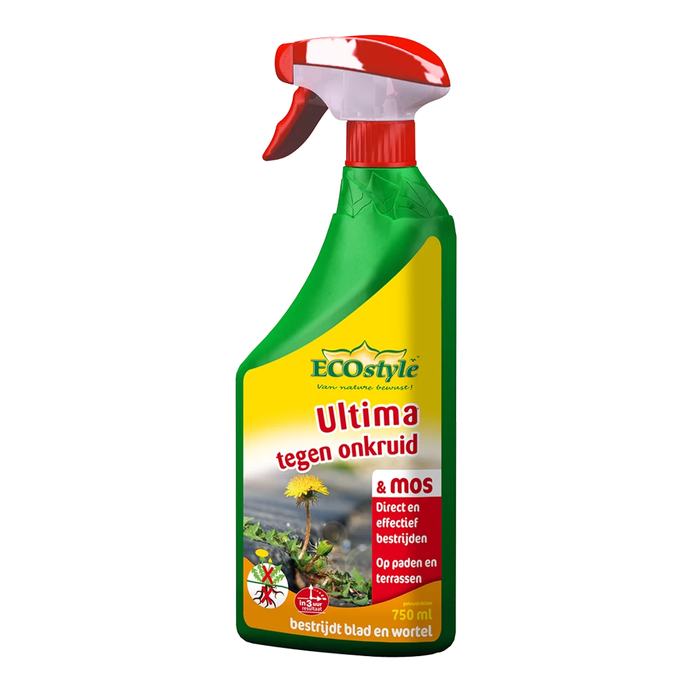 EcoStyle Ultima Onkruid & Mos Gebruiksklaar 750ml - Onkruid En Aanslag 1 EcoStyle Ultima Onkruid & Mos Gebruiksklaar 750ml - Onkruid En Aanslag