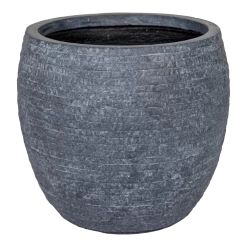 Bloempot Utah Bullet - D32 X H28.5 - Donkergrijs