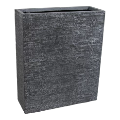 Plantenbak Utah Terras - L80 X B30 X H92cm - Donkergrijs