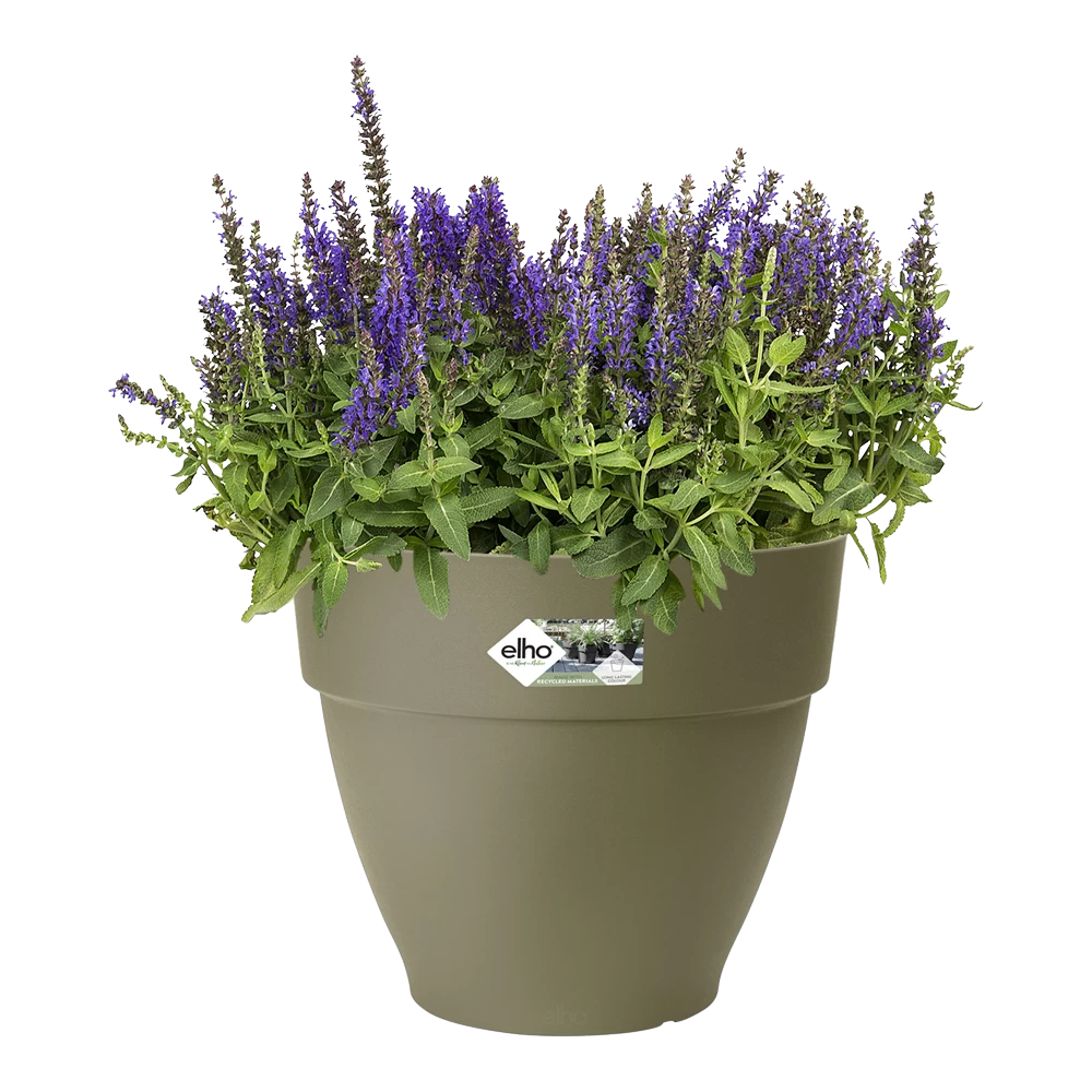 Bloempot Elho Vibia Campana Rond 40cm - Saliegroen 2 Bloempot Elho Vibia Campana Rond 40cm - Saliegroen - Afbeelding 2