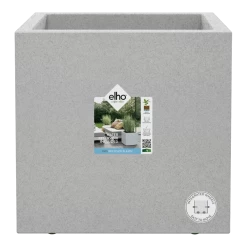 Elho Vivo Next Vierkant Wielen 30cm - Warm Grijs 11 Elho Vivo Next Vierkant Wielen 30cm - Warm Grijs -Groene Tuin Verkoop vivo next vierkant wielen 30cm warm grijs 5 1