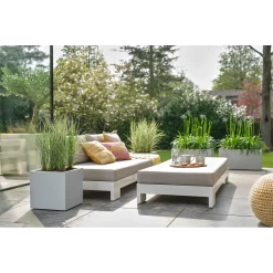 Elho Vivo Next Vierkant Wielen 30cm - Warm Grijs 13 Elho Vivo Next Vierkant Wielen 30cm - Warm Grijs -Groene Tuin Verkoop vivo next vierkant wielen 30cm warm grijs 7 1