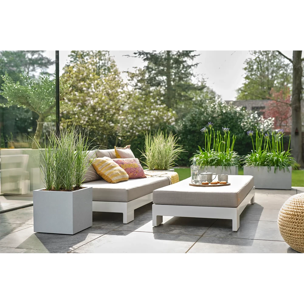 Elho Vivo Next Vierkant Wielen 30cm - Warm Grijs 7 Elho Vivo Next Vierkant Wielen 30cm - Warm Grijs - Afbeelding 7