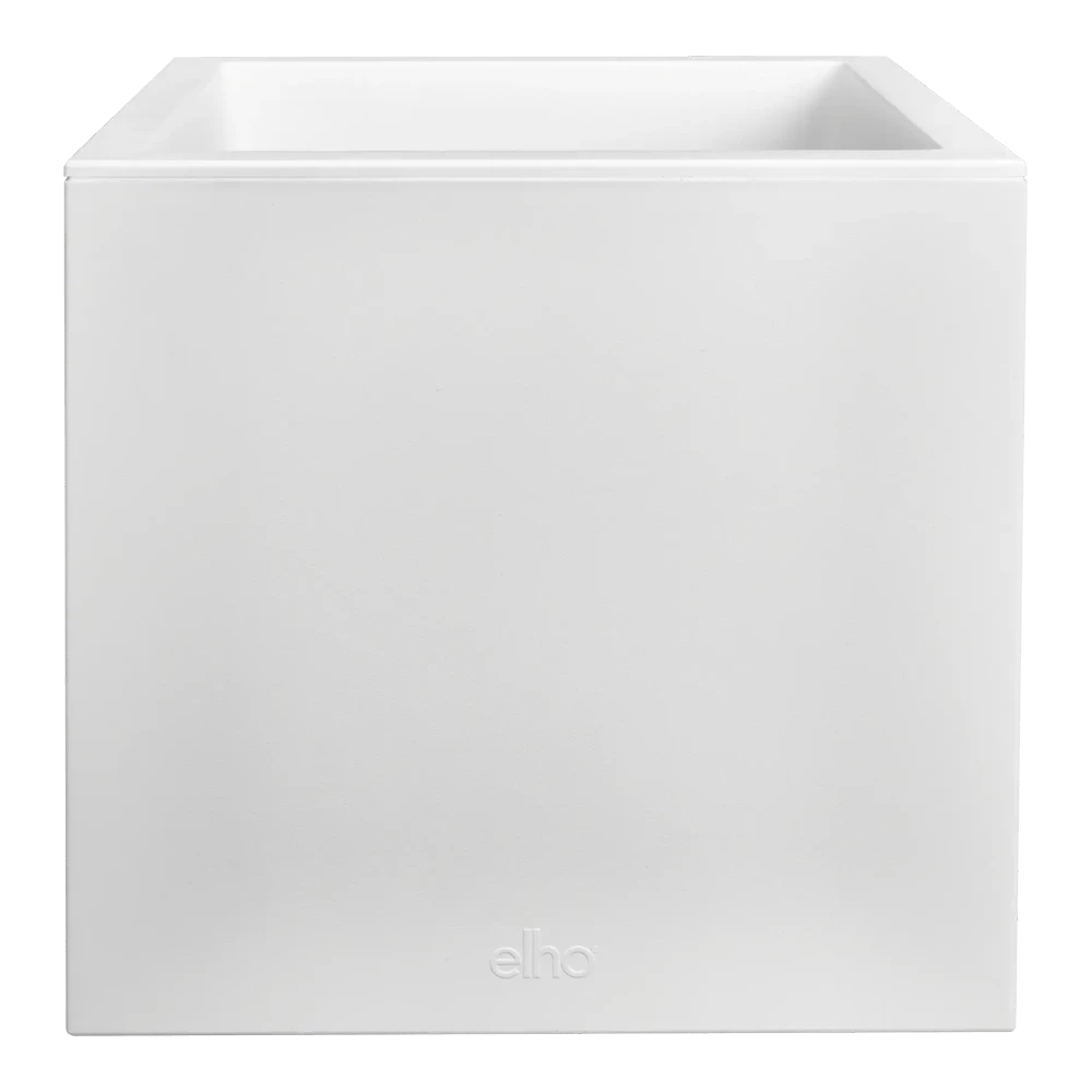 Elho Vivo Next Vierkant Wielen 30cm - Wit 1 Elho Vivo Next Vierkant Wielen 30cm - Wit