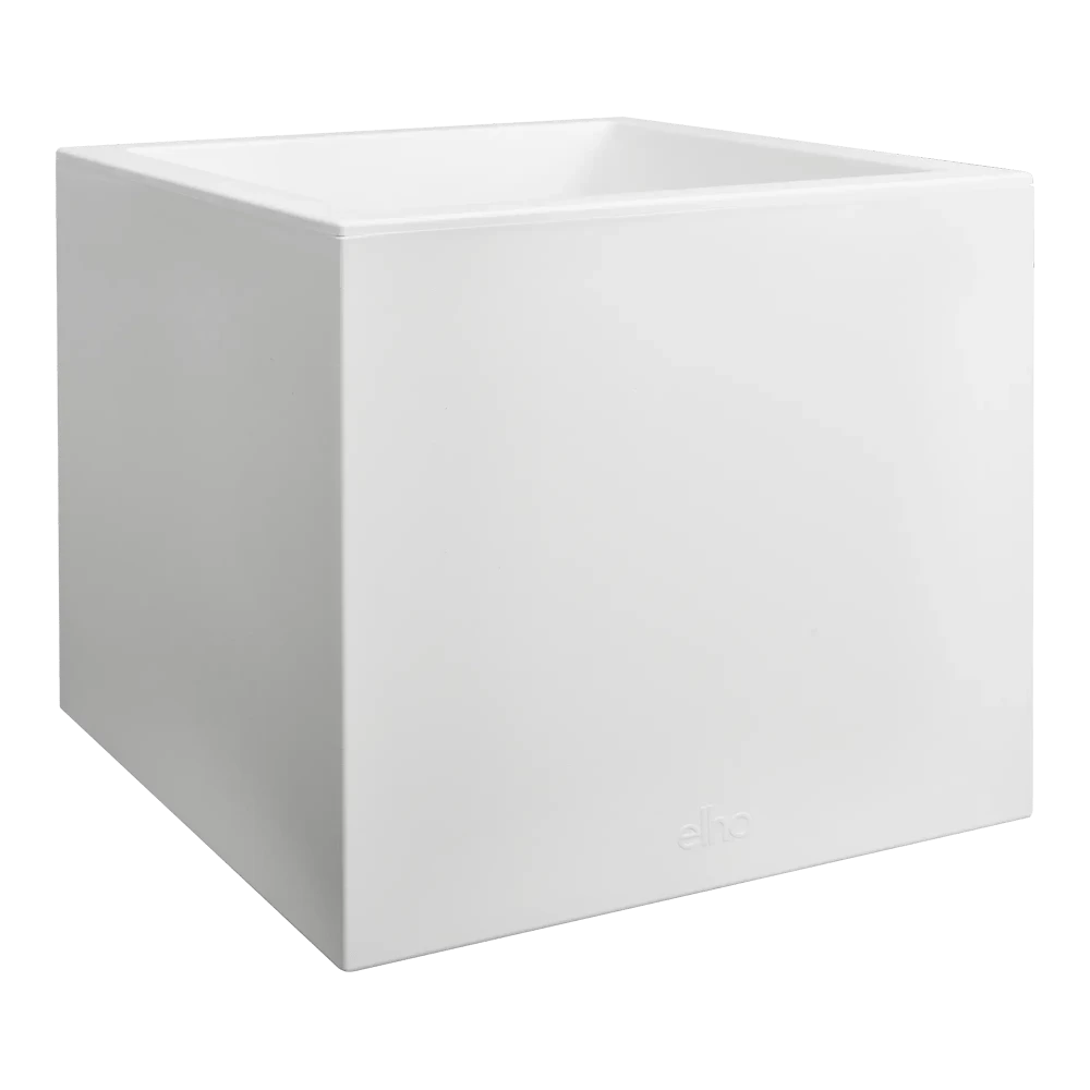 Elho Vivo Next Vierkant Wielen 30cm - Wit 2 Elho Vivo Next Vierkant Wielen 30cm - Wit - Afbeelding 2