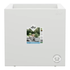 Elho Vivo Next Vierkant Wielen 40cm - Wit -Groene Tuin Verkoop vivo next vierkant wielen 40cm wit 4 1