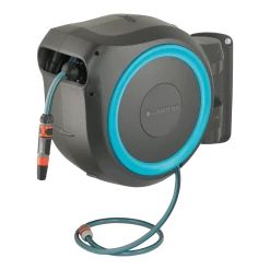 Wandslangenbox RollUp - M/L - 25m - Blauw - Gardena