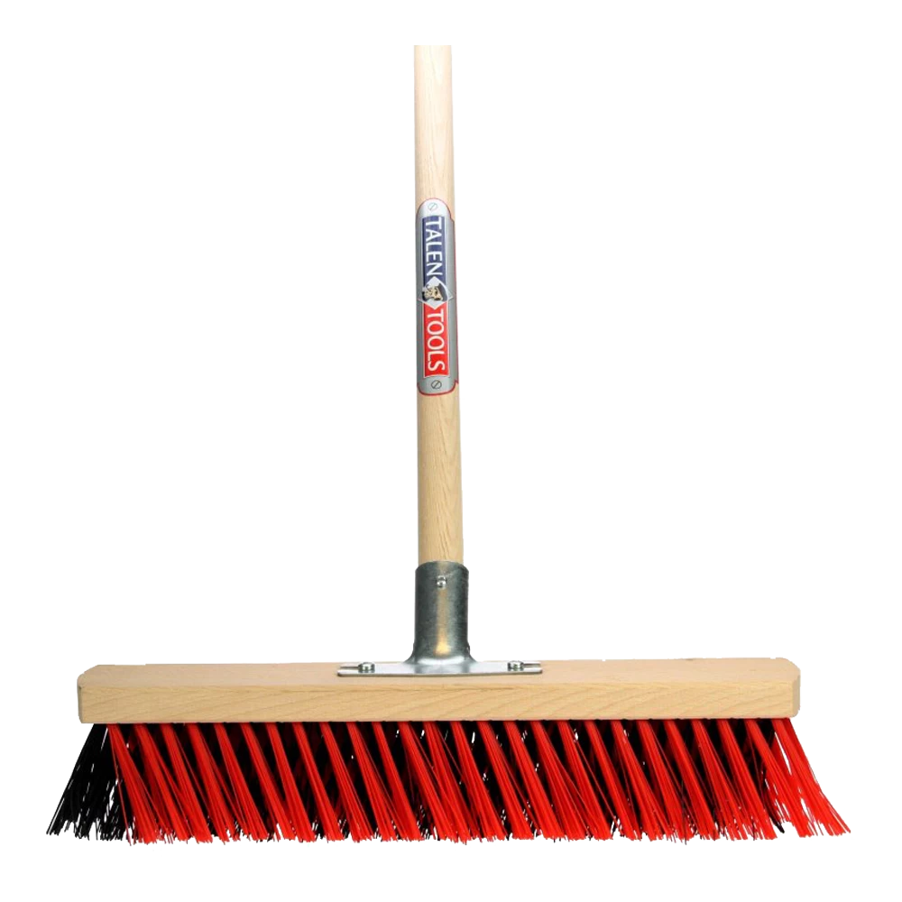 X-bezem 40cm Buiten Kunststof Haren Incl. Steel - TalenTools 2 X-bezem 40cm Buiten Kunststof Haren Incl. Steel - TalenTools - Afbeelding 2